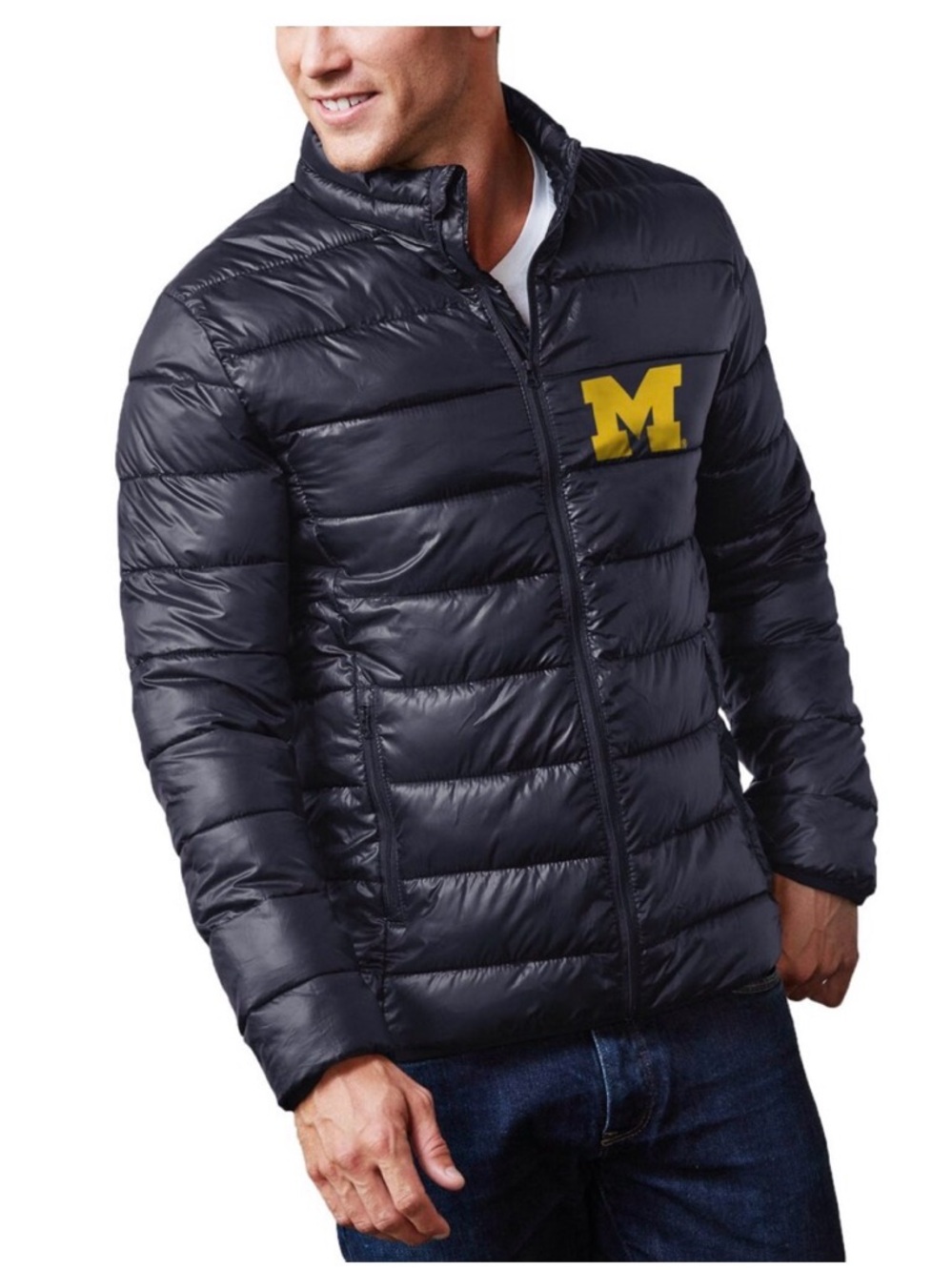 Fanatics University of Michigan‎ jacket.  Winter/snow